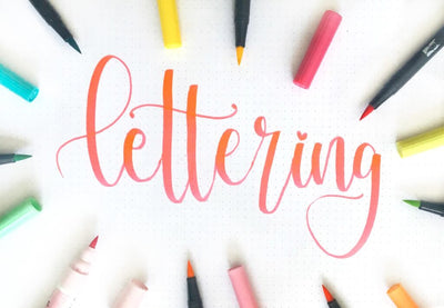 Como el lettering puede mejorar tu caligrafía: materiales y técnicas básicas