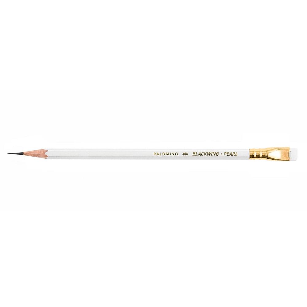 Lápiz BLACKWING Pearl, edición limitada, elegante diseño blanco perla, núcleo de grafito equilibrado.