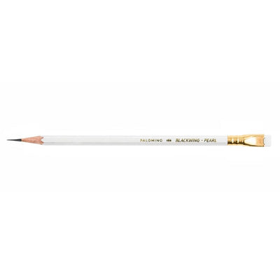 Lápiz BLACKWING Pearl, edición limitada, elegante diseño blanco perla, núcleo de grafito equilibrado.