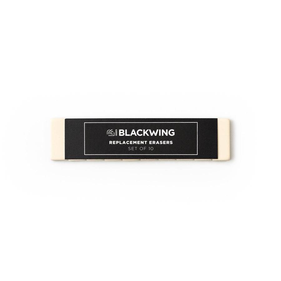 Pack de 10 gomas reemplazables BLACKWING en paquete.