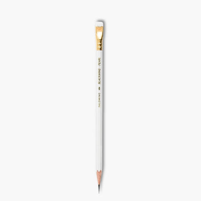 lápiz con goma blanco blackwing