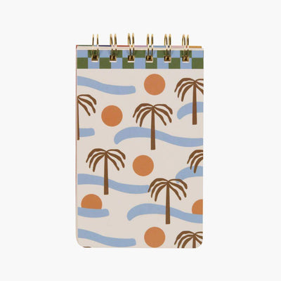 bloc de notas palm tree con portada de palmeras de la colección a dopo de designwork ink