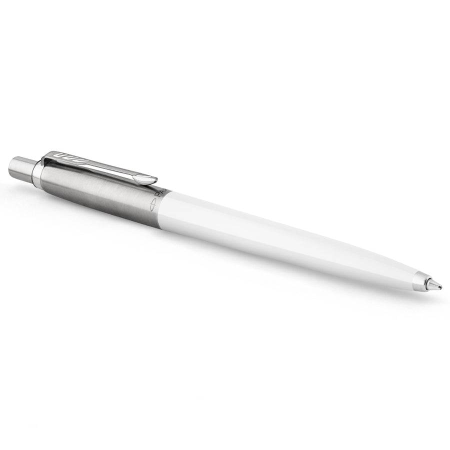 Bolígrafo Parker Jotter Original clásico negro con clip cromado y diseño elegante.