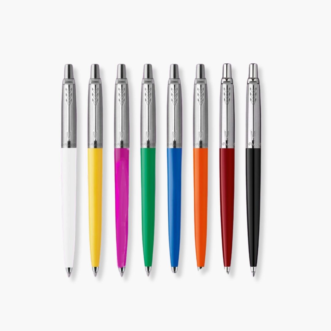 Bolígrafo Parker Jotter Original en variedad de colores clásicos con diseño elegante y sistema retráctil.