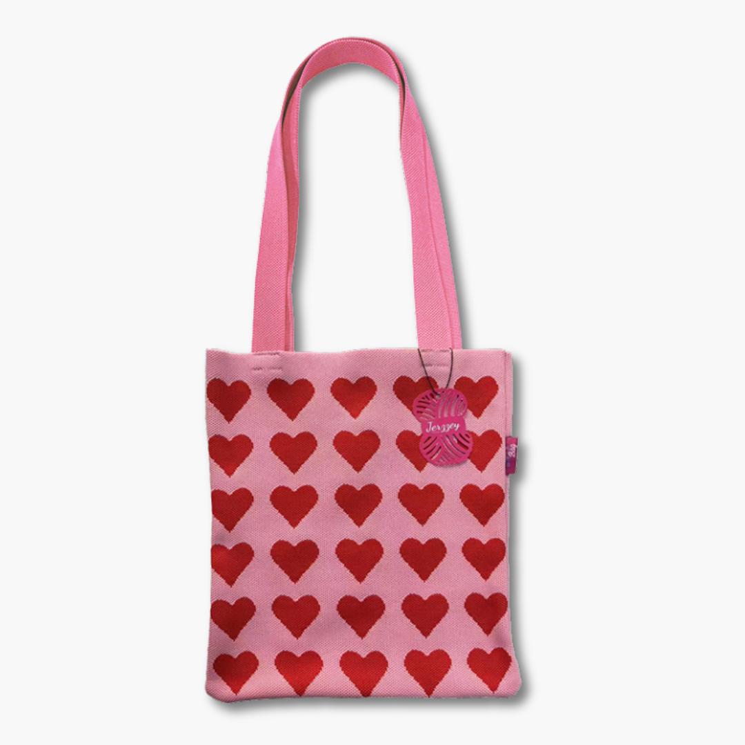Bolsa de algodón reciclado - Hearts