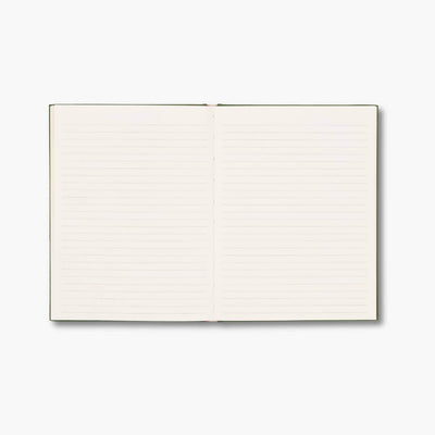 hojas rayadas del interior del cuaderno dopo