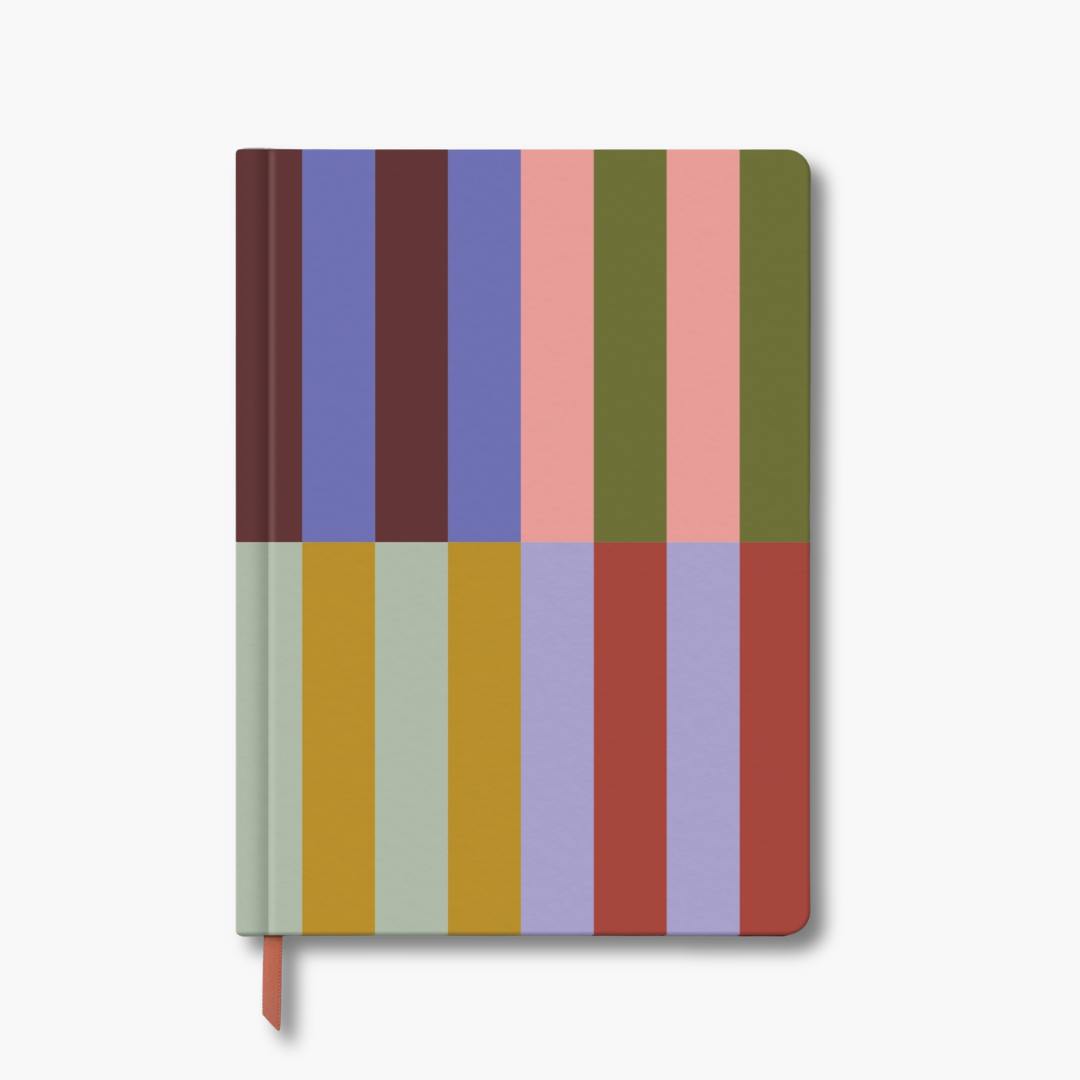 Cuaderno Jumbo Soft Touch Bold Stripe