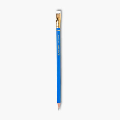 lápiz con goma azul blackwing