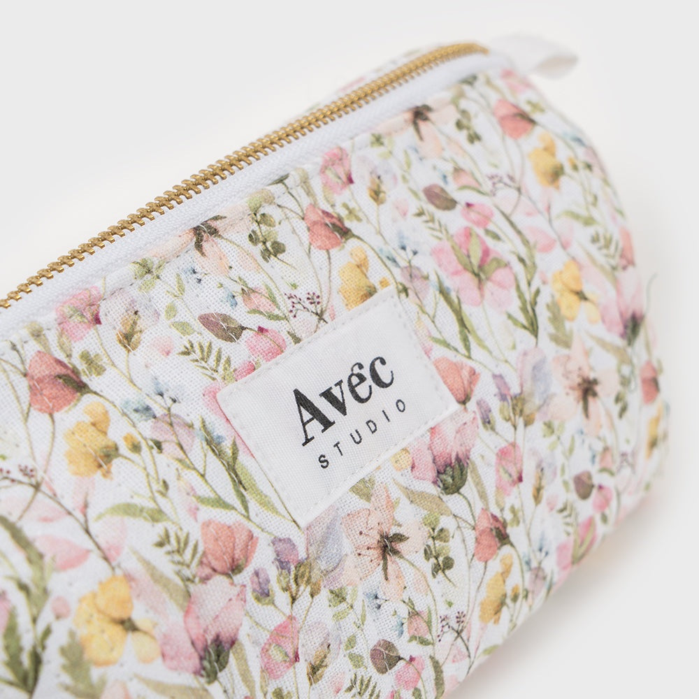 neceser grande con flores