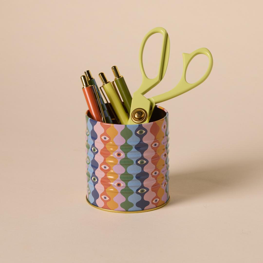 portalapices metálico de colores modelo a dopo eye de designwork ink