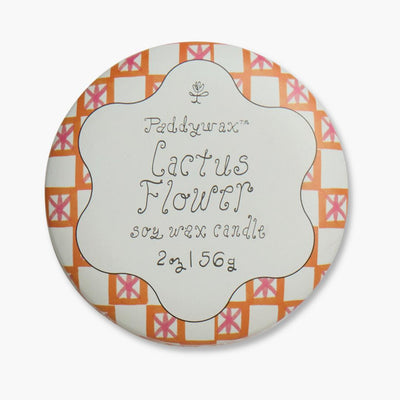 Vela en lata Tulip Cactus Flower