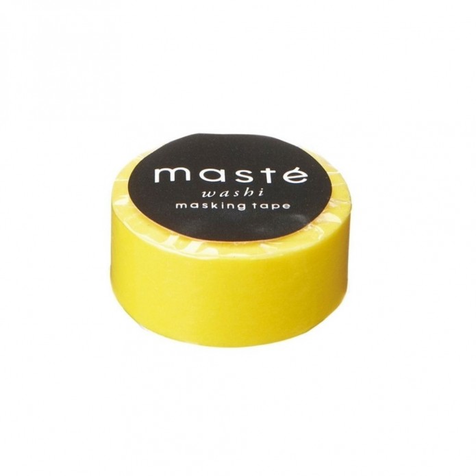 Washi tape Maste - amarillo