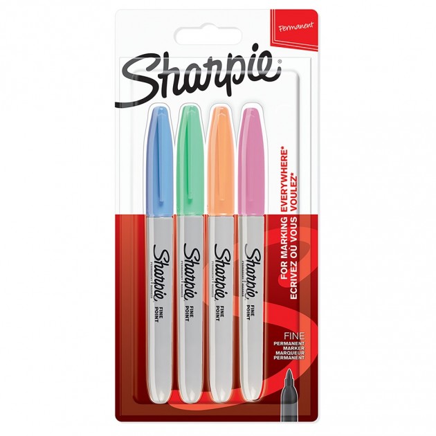 Sharpie Fine pens 4 pastel...