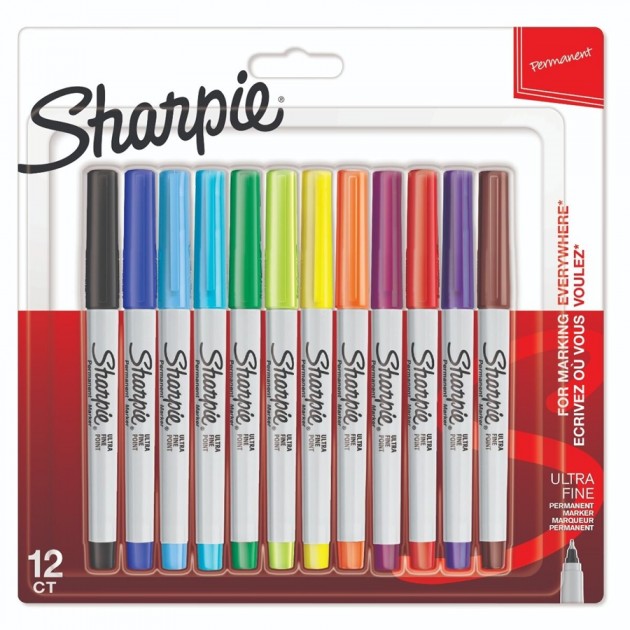 Sharpie 12 Ultra Fine Markers