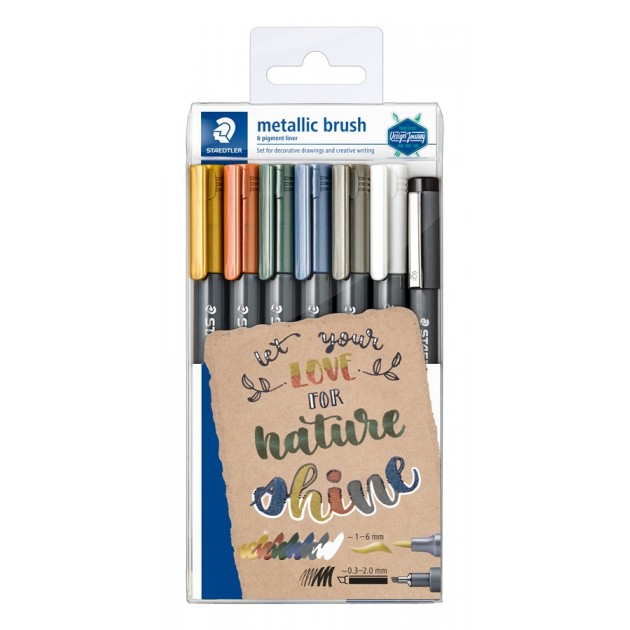 Metallic Brush Pen Staedtler