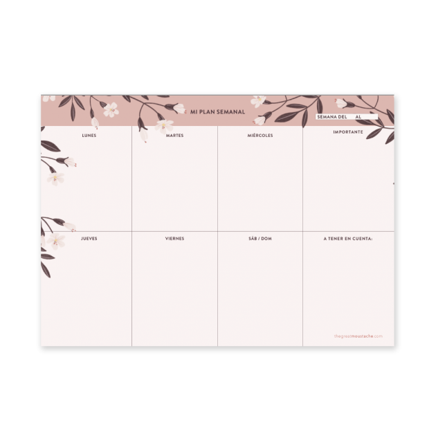 Sakura Weekly Planner