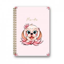 Lotus Dog A5 Notebook