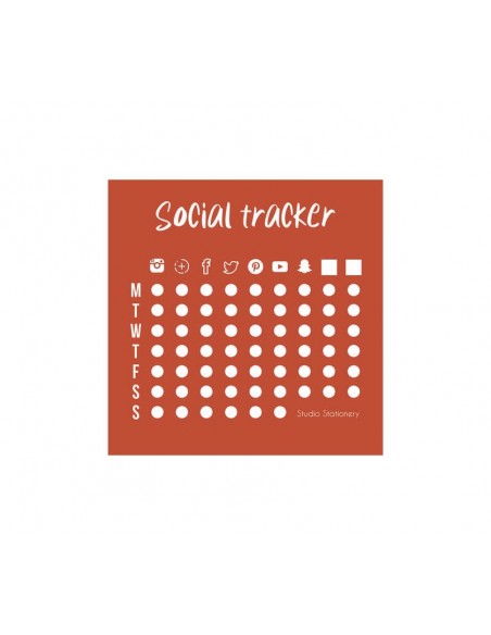Bloc de notas Social Tracker