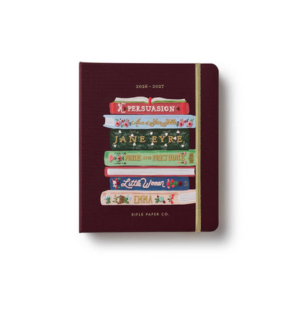 Agenda académica 17 meses Ladies Night Book Club de Rifle Paper Co, novedad de Billy Paper