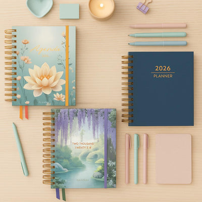 Agendas 2026: cómo elegir la perfecta para organizar tu año con calma y estilo