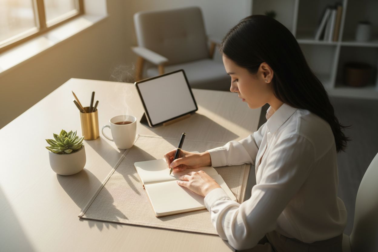 Por qué escribir a mano mejora tu concentración (y cómo empezar hoy mismo)