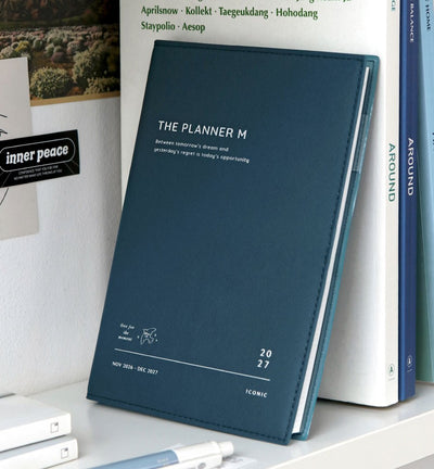 Agenda ICONIC The Planner M 2027 - Steel Blue