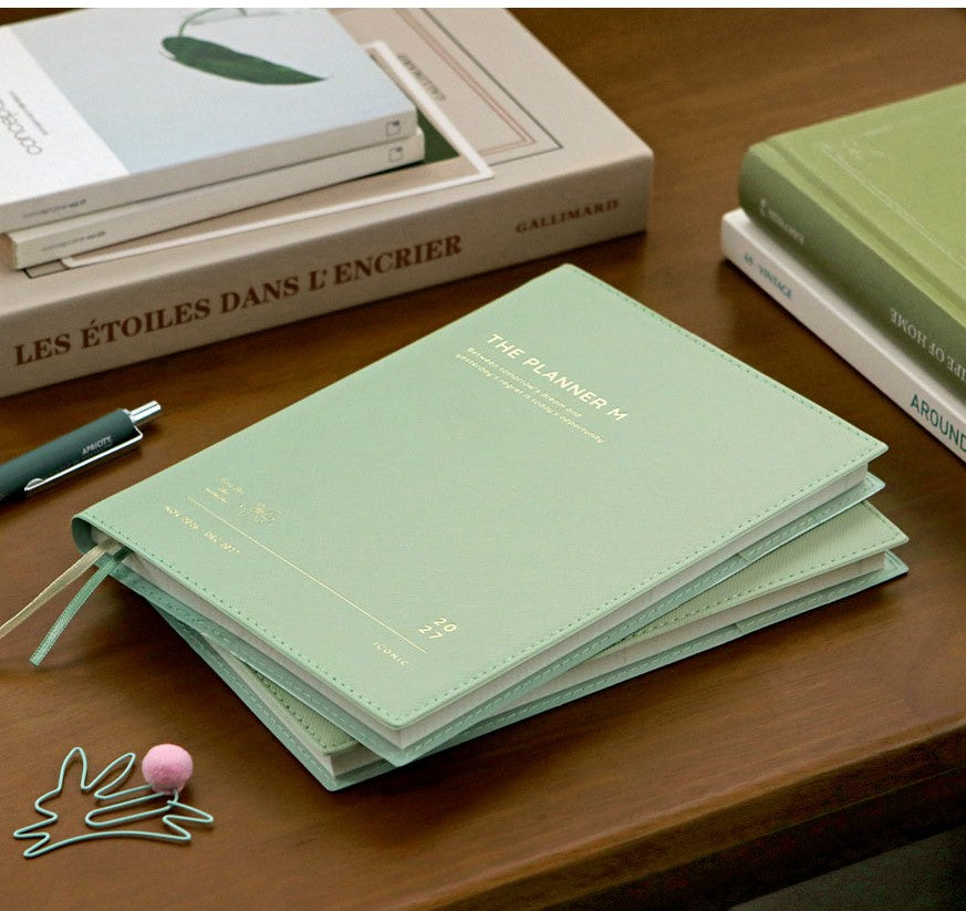 Agenda ICONIC The Planner M 2027 - Cream Mint