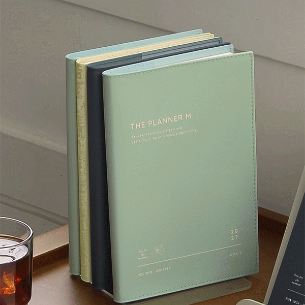Agenda ICONIC The Planner M 2027 - Cream Mint