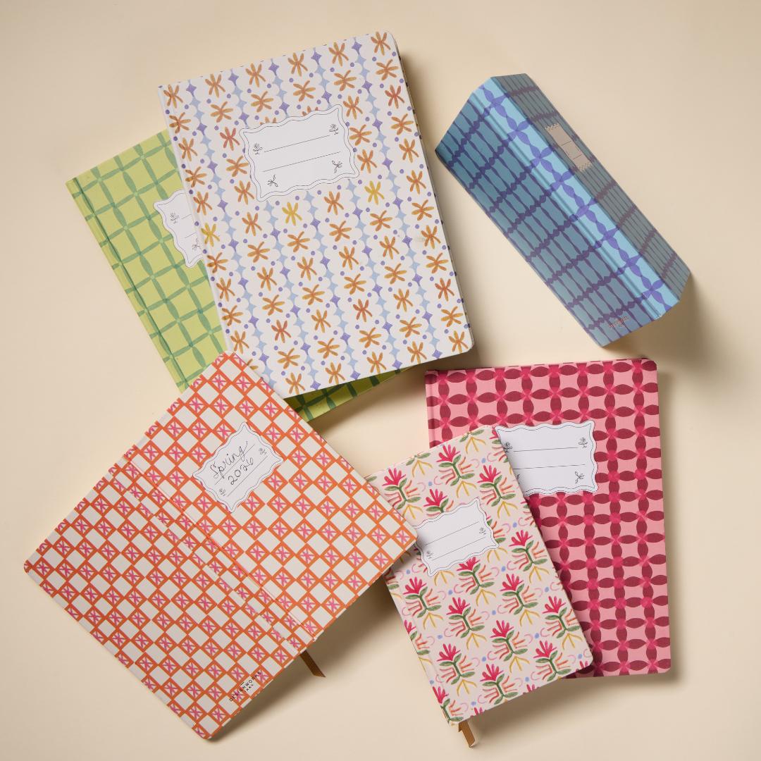 Cuaderno Jumbo Tulip Green Lattice