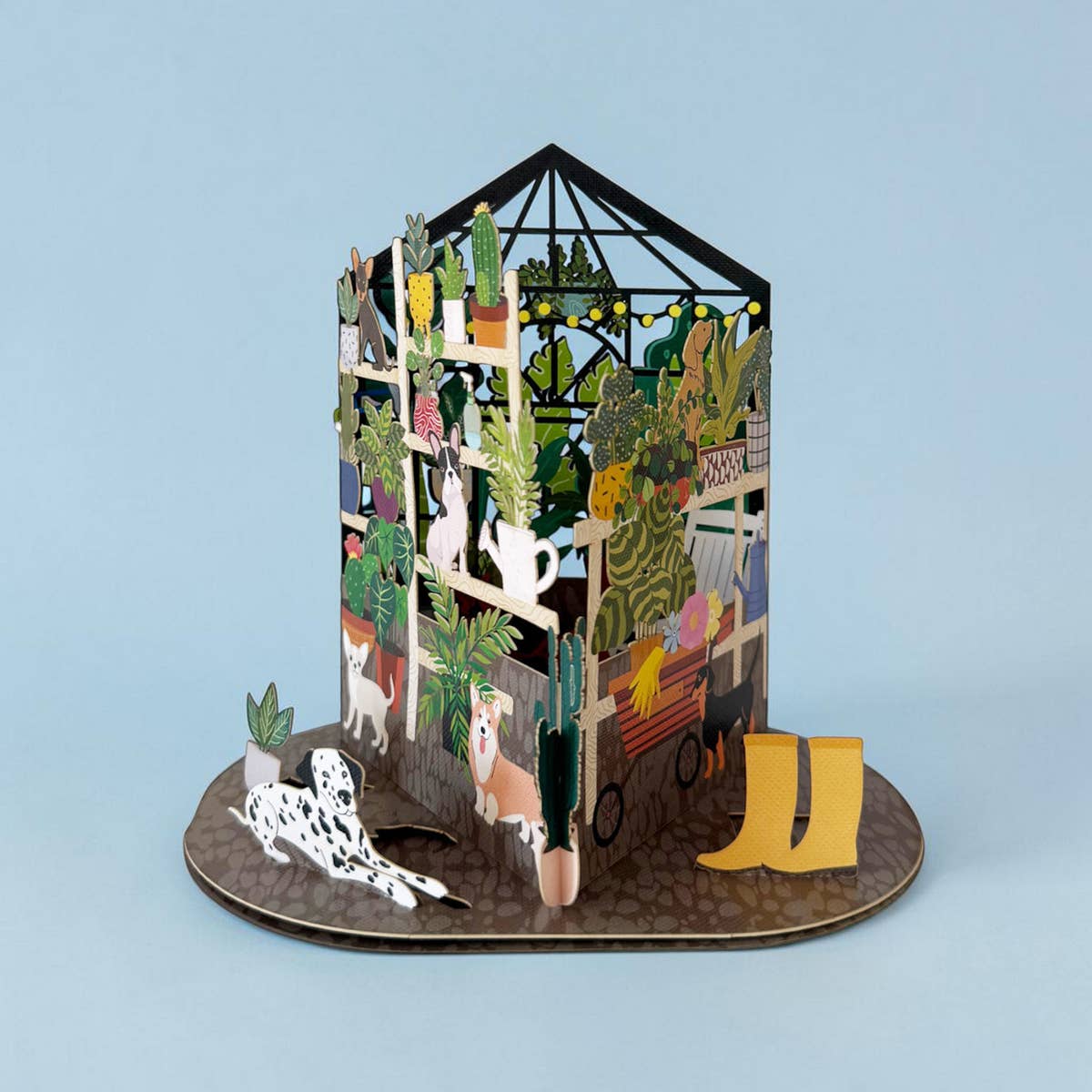 Tarjeta Botanical Pets de Alljoy Design, vista 3