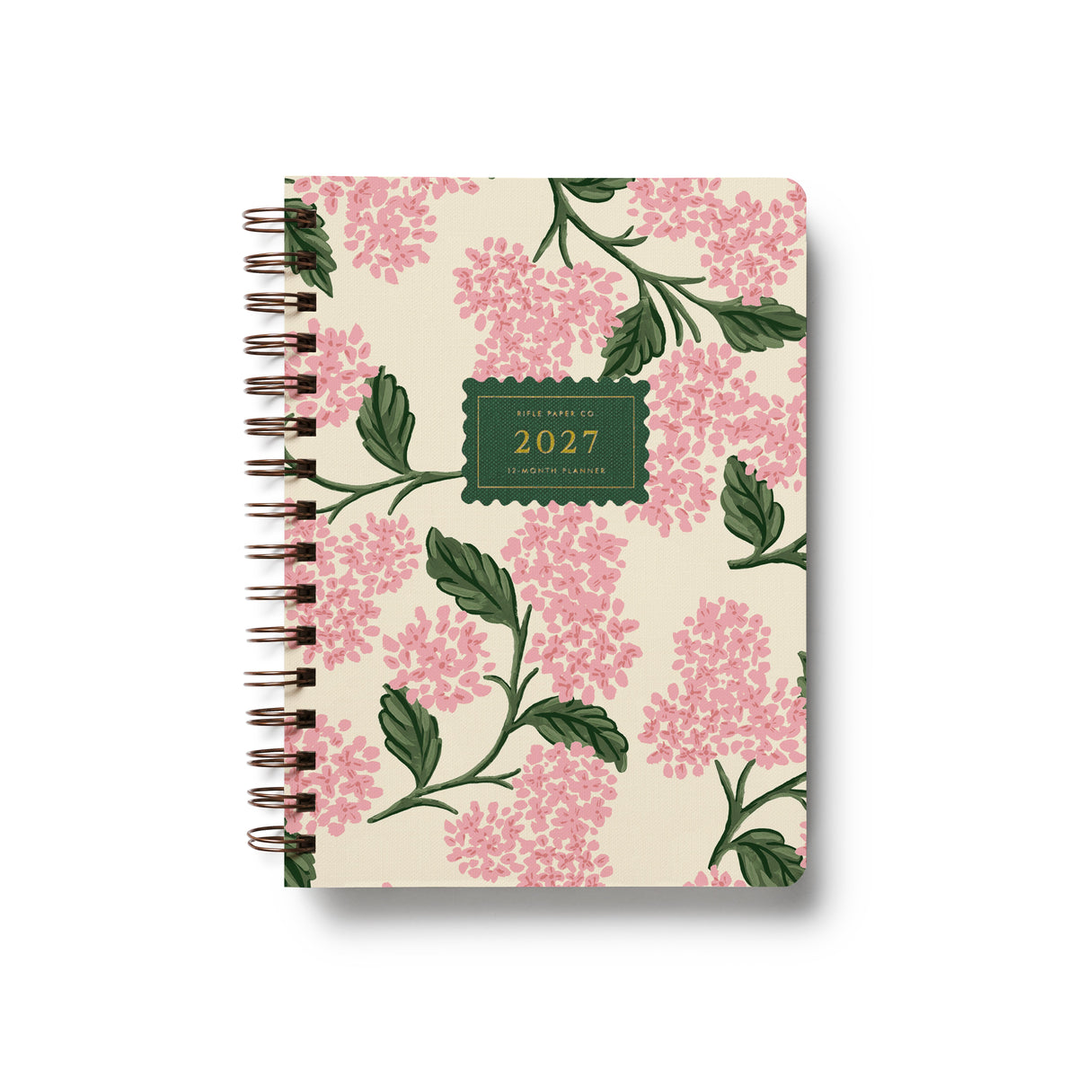 Agenda 2027 Pink Hydrangea Rifle Paper Co, portada
