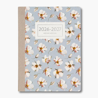 Agenda Mensual 2026-2027 Blue Magnolia
