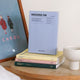 Agenda ICONIC Record On Free Weekly 2027 B6 en color Serenity Blue, portada