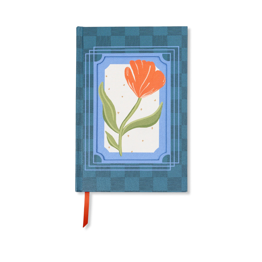 Cuaderno Framed Floral Poppy Journal con amapola enmarcada