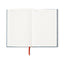 Cuaderno Framed Floral Poppy Journal abierto mostrando las paginas rayadas