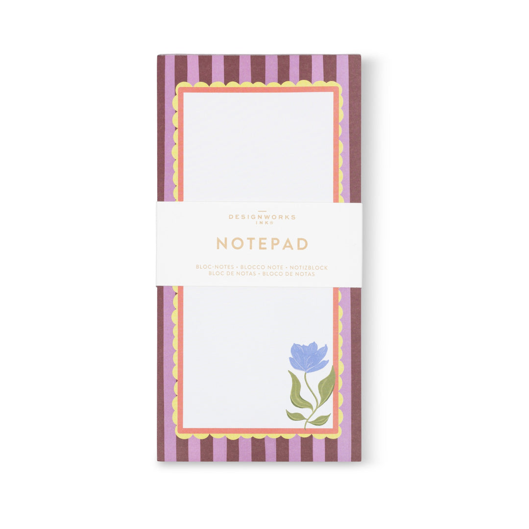 Bloc de notas Framed Floral Magnolia con flor de magnolia enmarcada