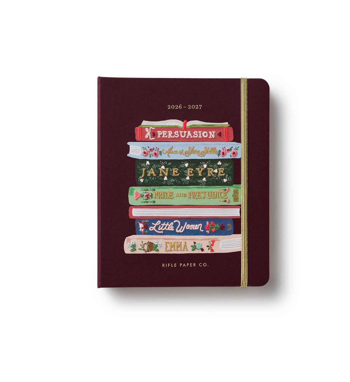 Agenda academica 2026-2027 Ladies Night Book Club de Rifle Paper Co, portada