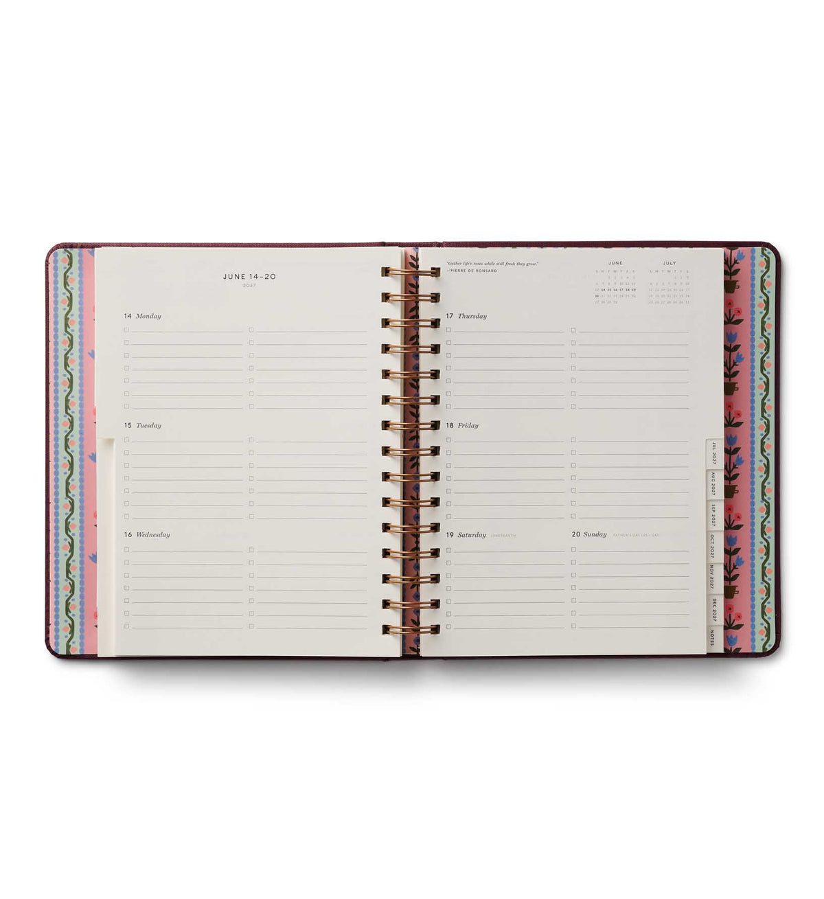 Agenda Ladies Night Book Club 17 meses de Rifle Paper Co, vista 3
