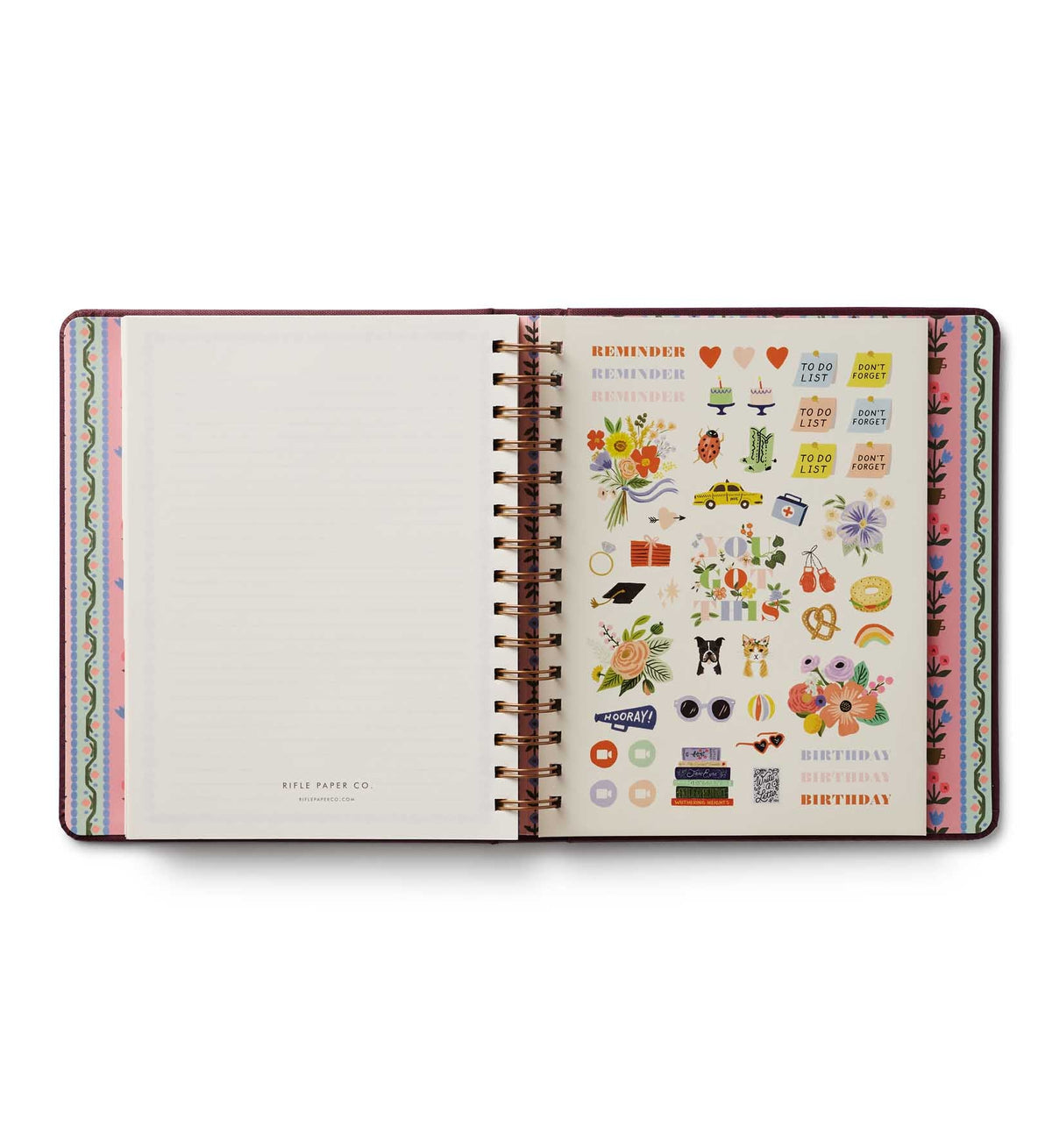 Agenda Ladies Night Book Club 17 meses de Rifle Paper Co, vista 5