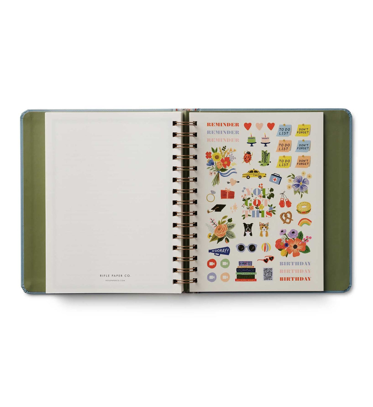 Agenda Paisley 17 meses de Rifle Paper Co, vista 5