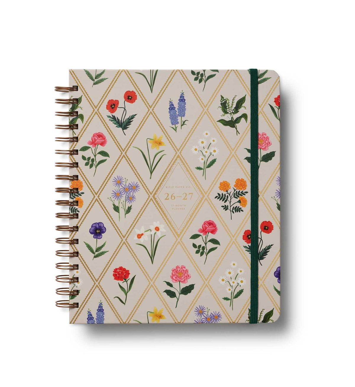 Agenda 17 meses 2026-2027 Garden Study - Rifle Paper Co