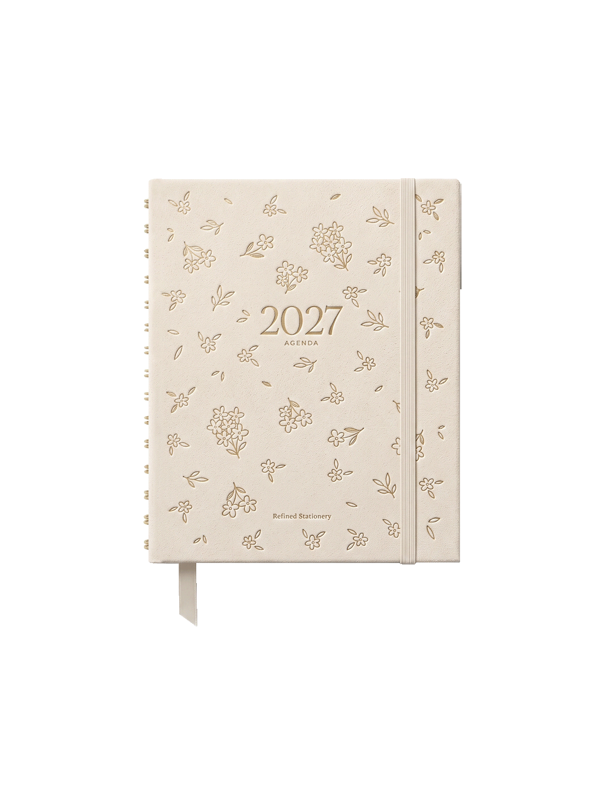 Agenda Suede 2027 entelada, portada
