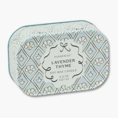 Vela aromática Lavender & Thyme – Cherie 4,5 oz