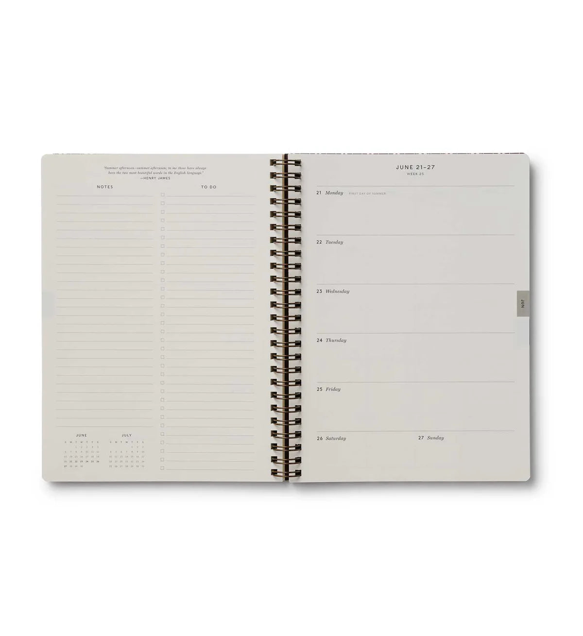 Agenda Semanal 2027 Sage Hydrangea - Rifle Paper Co
