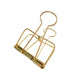 Binder Clips Gold XL