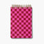 Bloc de notas grande Chunky Burgundy + Pink