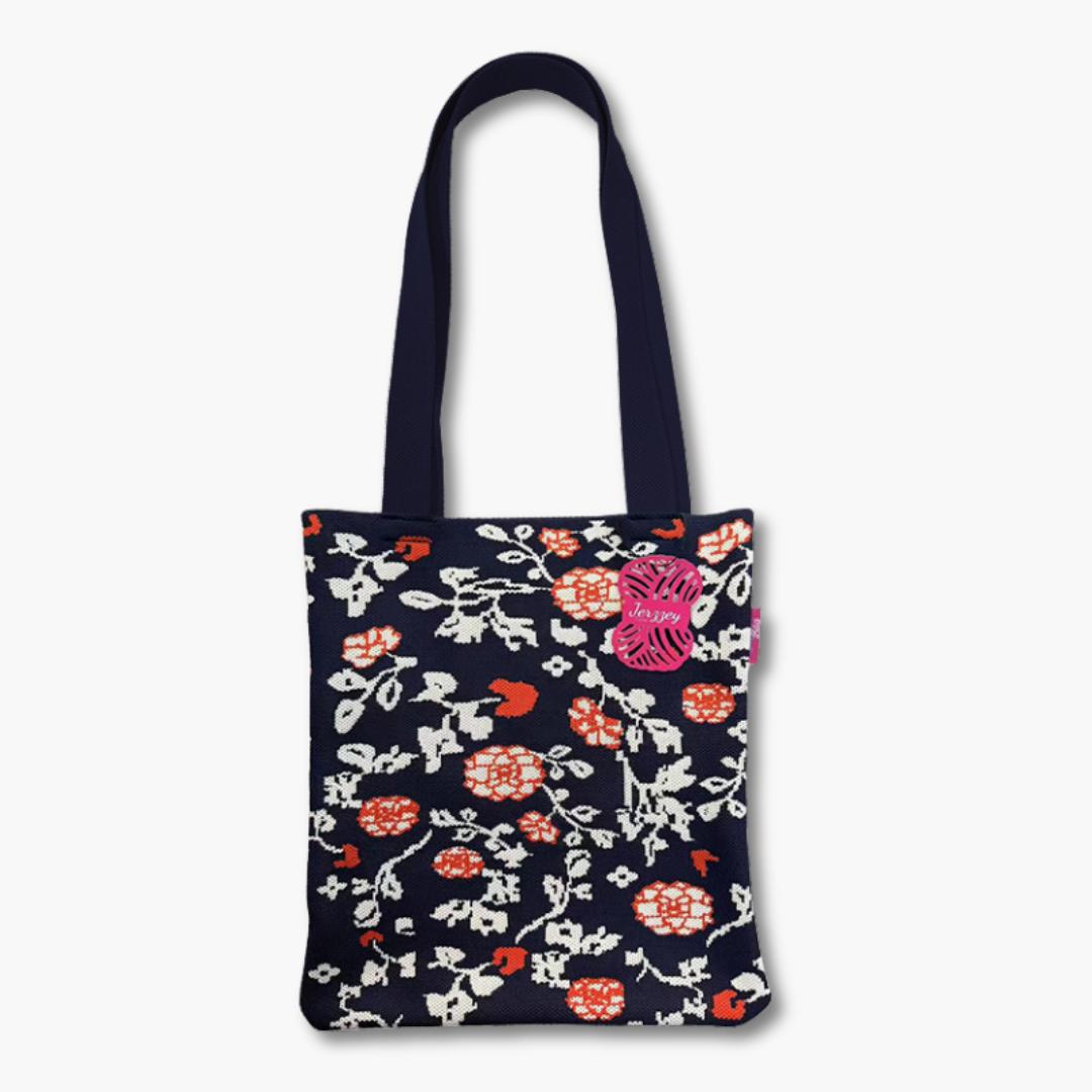 Bolsa de algodón reciclado - Floral