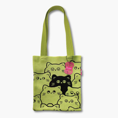 Bolsa de algodón reciclado - Cats