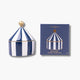 Caja decorativa de cerámica - Navy Stripe