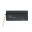 Estuche de Tela Cottony ICONIC con cremallera y lazo, interior impermeable, negro.